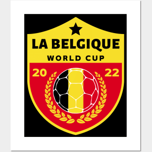 La Belgique Football Posters and Art